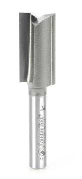 Amana Tool 45226 Carbide Tipped Straight Plunge High Production 1/2 D x 1 CH x 1/4 SHK x 2-1/8 Inch Long Router Bit